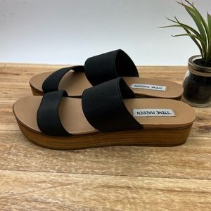 Steve Madden Aliyah Platform Slide Sandal sz 8